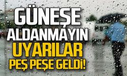 Güneşe aldanmayın! Zonguldak için sağanak uyarısı!