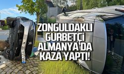 Almanya’da yaşayan Zonguldaklı gurbetçiler kaza yaptı!