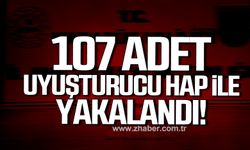 Karabük’te bir şahıs 107 adet uyuşturucu hap ile yakalandı!