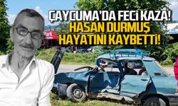 Çaycuma'da feci kaza! Hasan Durmuş hayatını kaybetti!