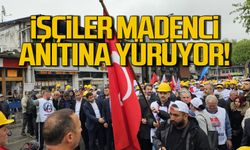 Zonguldak'ta işçiler Madenci Anıtına yürüdü!