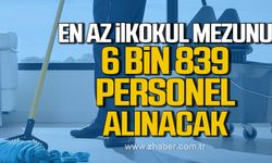 İŞKUR en az ilkokul mezunu 6 bin 839 personel alımı yapacak!