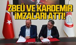 ZBEÜ ve Kardemir arasında iş birliği protokolü imzalandı!