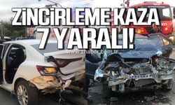 Bolu'da zincirleme kaza! 7 yaralı!