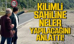 Muammer Avcı Kilimli sahiline neler yapılacağını anlattı!