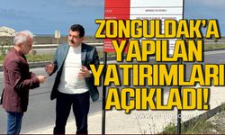Muammer Avcı Zonguldak'a yapılan yatırımları açıkladı!
