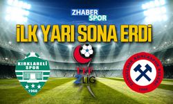 Kırklarelispor- Zonguldak Kömüspor maçı başladı!