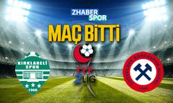 Kırklarelispor- Zonguldak Kömüspor maçı sona erdi! İşte skor!