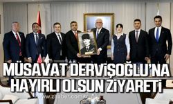 Özel Eğitim Kurumları Konfederasyon Yönetimi'nden Müsavat Dervişoğlu’na ziyaret!