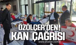 Rektör Özölçer'den kan bağışı çağrısı!