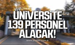 Ankara Üniversitesi 139 personel alacak!
