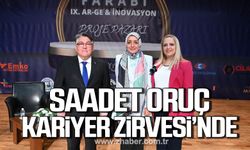 Cumhurbaşkanı Başdanışmanı Saadet Oruç ZBEÜ Kariyer Zirvesi’ne konuk oldu