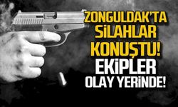 Derbi maçı sonrası Zonguldak'ta silahlar konuştu!