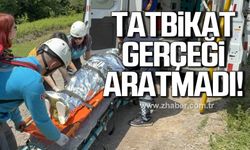 Düzce'de tatbikat gereği kayboldular!