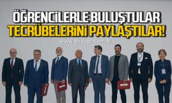 İş insanları ZBEÜ'de öğrenciler ile tecrübelerini paylaştı!