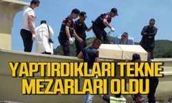 Bartın'da yaptırdıkları tekne mezarları oldu!