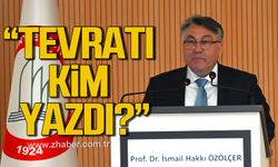 ZBEÜ’de “Tevratı kim yazdı?” başlıklı konferans düzenlendi!