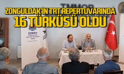 Zonguldak’ın TRT repertuvarında 16 türküsü oldu