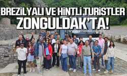 Brezilyalı ve Hintli turistler Zonguldak'ta!