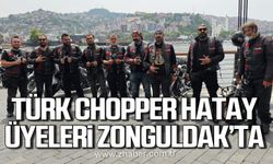 Türk Chopper Motosiklet Kulübü Hatay üyeleri Zonguldak'ta!