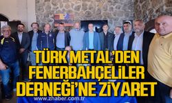 Türk Metal Sendikası yöneticilerinden Kdz. Ereğli Fenerbahçeliler Derneği'ne ziyaret!