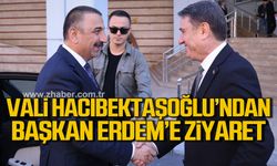 Vali Osman Hacıbektaşoğlu'ndan Başkan Tahsin Erdem’e ziyaret!