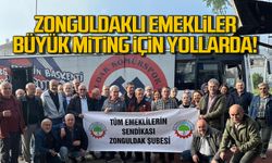 Zonguldaklı emekliler insanca yaşamak için yollarda!