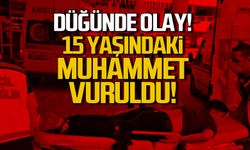 Düğünde olay! 15 yaşındaki Muhammet vuruldu!