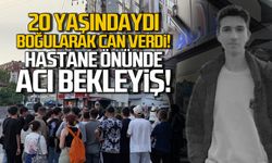 Mert Karaağaç için hastane önünde acı bekleyiş!