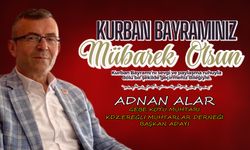 Adnan Alar'dan 2024 Kurban Bayramı mesajı