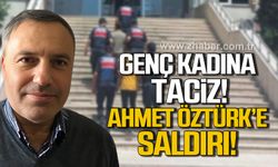 Genç kadın tacize uğradı! Ahmet Öztürk'e saldırdılar!