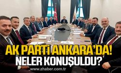 Ak Parti Ankara'da! Toplantıda neler konuşuldu?