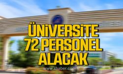 Akdeniz Üniversitesi 72 sözleşmeli personel alacak!