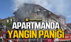 Kastamonu’da apartmanda yangın paniği!