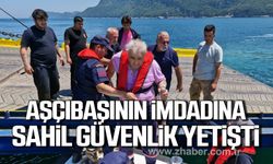 Bartın'da gemide rahatsızlanan aşçıbaşının imdadına sahil güvenlik yetişti!