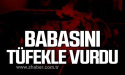 Bartın'da olay! Babasını av tüfeği ile vurdu!