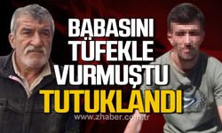 Bartın'da av tüfeği ile babasını vurmuştu! Tutuklandı!