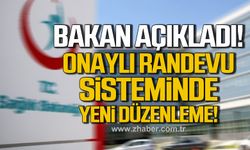 Bakan Koca açıkladı! Onaylı randevu sisteminde yeni düzenleme başlıyor!