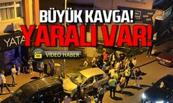 Ereğli'de büyük kavga! Yaralı var! Trafik kilitlendi!