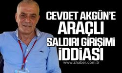 Cevdet Akgün’e araçlı saldırı girişimi iddiası!