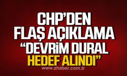 CHP'den flaş açıklama! "Devrim Dural hedef alındı"