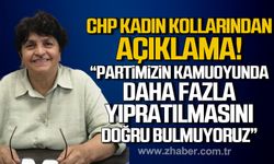 CHP Kadın Kollarından açıklama! "Partimizin kamuoyunda yıpratılmasını doğru bulmuyoruz"