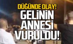 Düğünde olay! Gelinin annesi vuruldu!