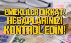 Emekliler dikkat! İkramiyeler yattı! Hesaplarınızı kontrol edin!