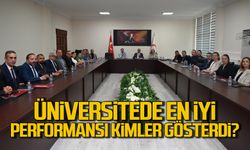 Üniversitede en iyi performansı kimler gösterdi?