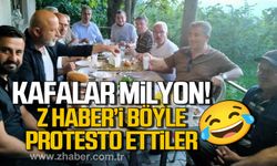 Çaycuma İlçe Başkanı Fahri Diler ve dostları rakı masasında neler konuştu?