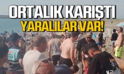 Filyos sahilinde ortalık karıştı! Yaralılar var!