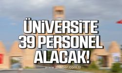 Harran Üniversitesi 39 sözleşmeli personel alacak!