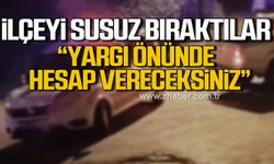 Karabük'te su vanalarını kapatıp ilçeyi susuz bıraktılar! "Yargı önünde hesap vereceksiniz"