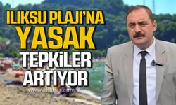 Ilıksu Plajı’na yasak! Tepkiler artıyor!